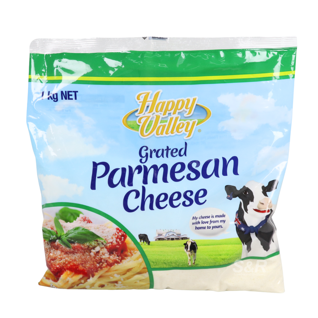 Happy Valley Grated Parmesan Cheese 1kg
